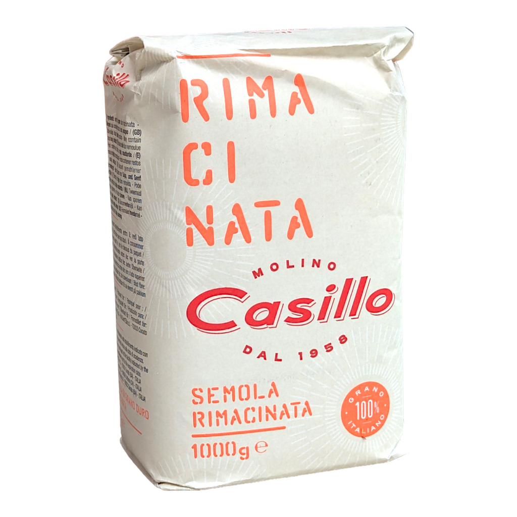 Molino Casillo Flour Semola Rimacinata, For Crunchy and Crumbly Recipes, 1kg
