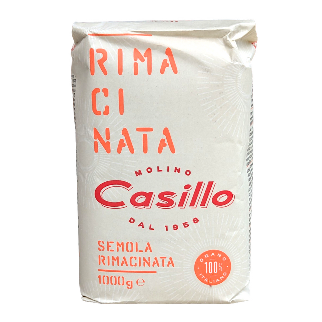 Molino Casillo Flour Semola Rimacinata, For Crunchy and Crumbly Recipes, 1kg