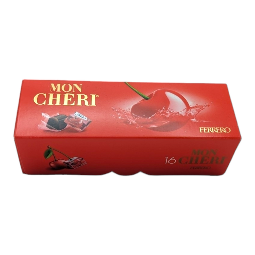 Ferrero Mon Cheri Dark Chocolates with Cherry & Liqueur  Pack of 16