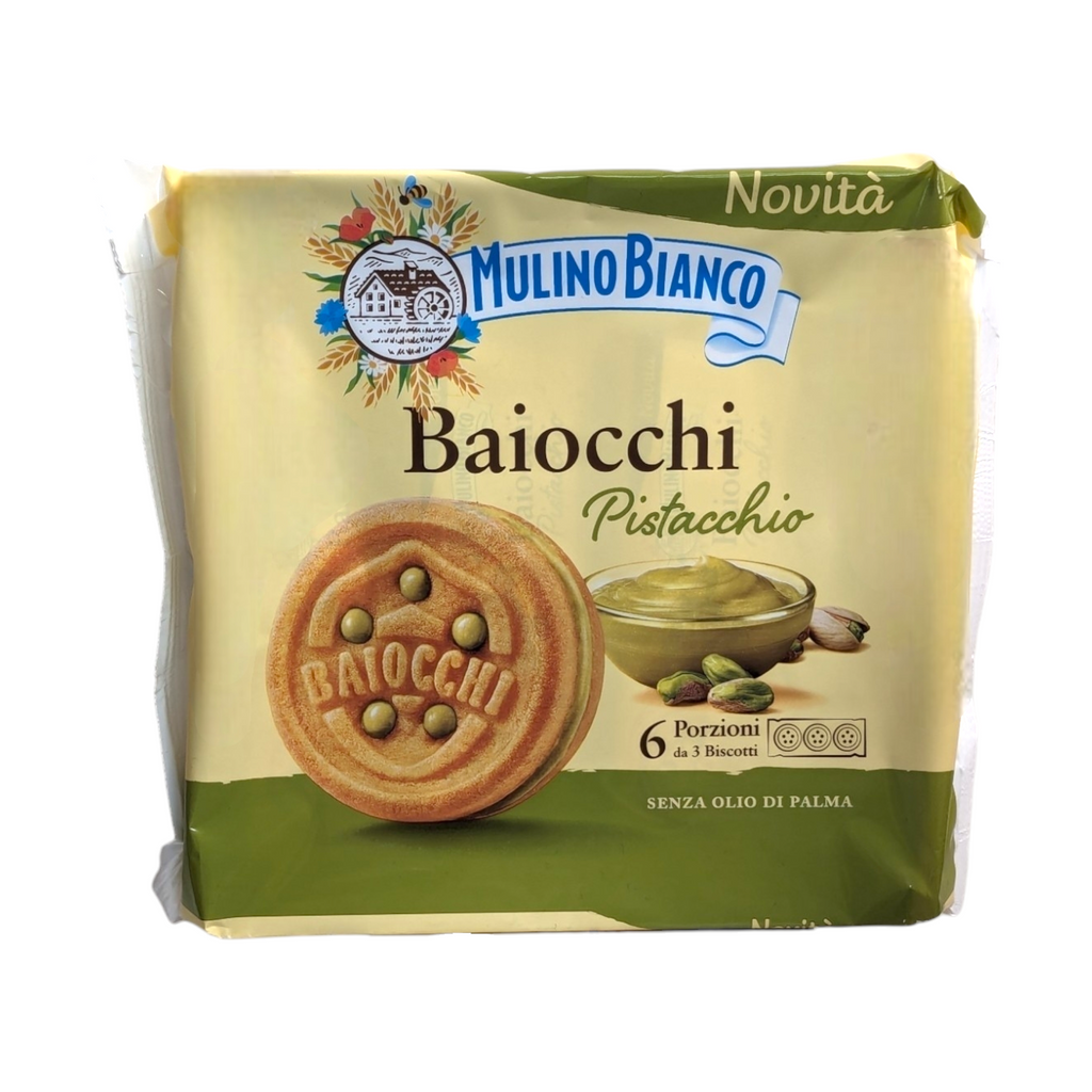 Mulino Bianco Biscotti Baiocchi Pistacchio 168g