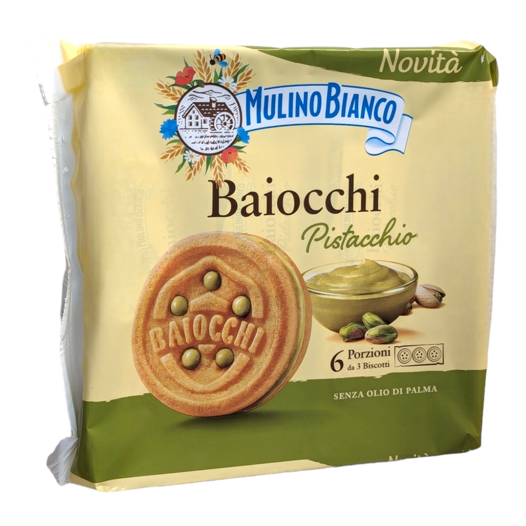 Mulino Bianco Biscotti Baiocchi Pistacchio 168g