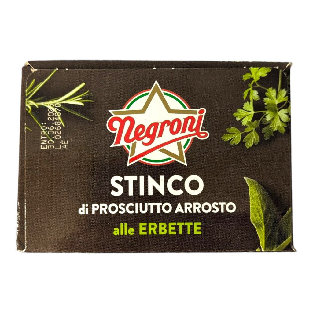 Negroni Stinco di Prosciutto Arrosto, alle Erbette 600g