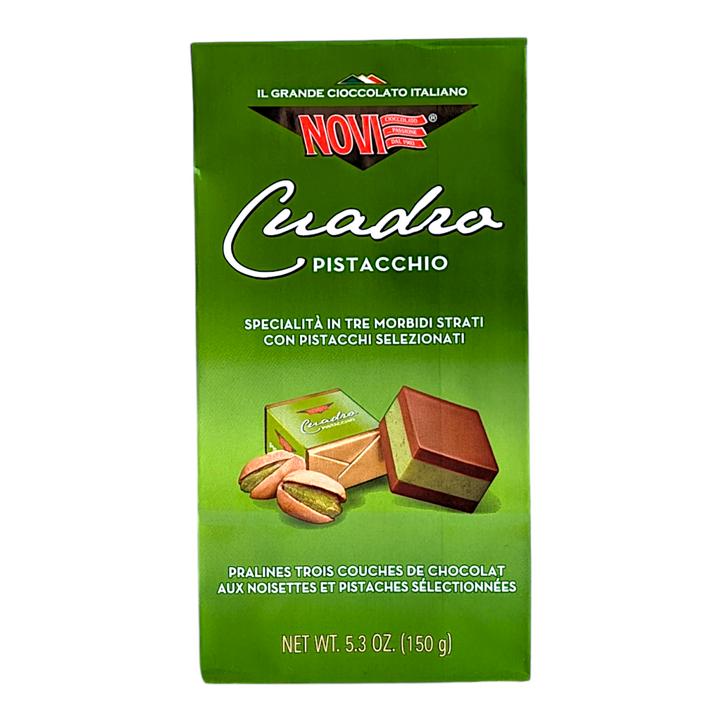 Novi Cuadro Pistachio Chocolates - Praline al Pistacchio 150g