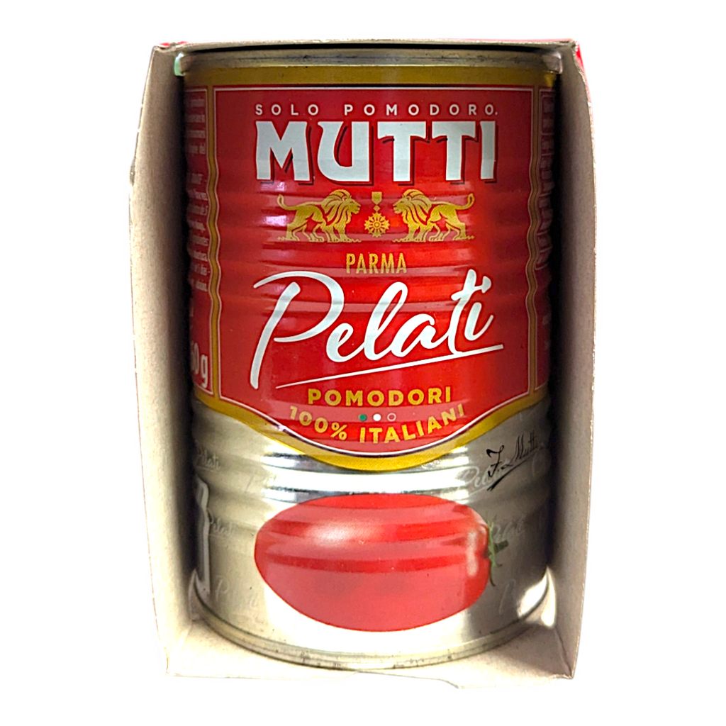 Mutti Pomodori Pelati - Peeled Tomatoes 400g x 2 Tins - Italia Solutions UK