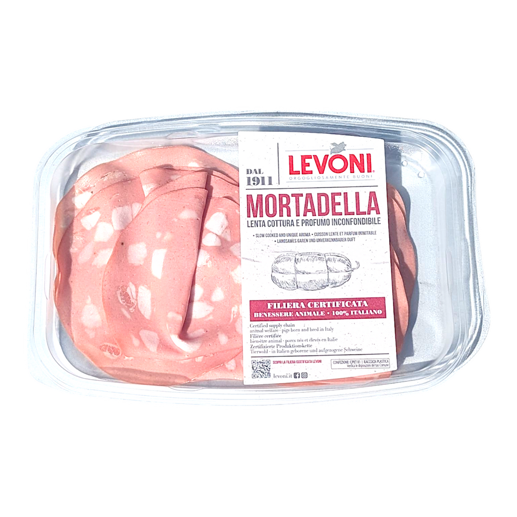 Levoni Mortadella Sliced 100g - Italia Solutions UK