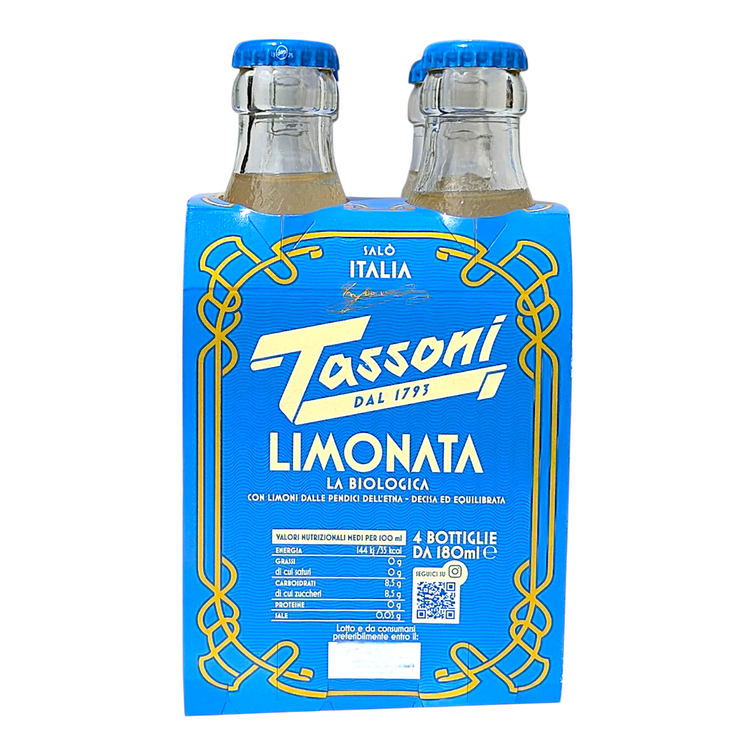 Cedrata Tassoni Soda - 4 X 180ml Glass Bottles - Refreshing Italian - View #2