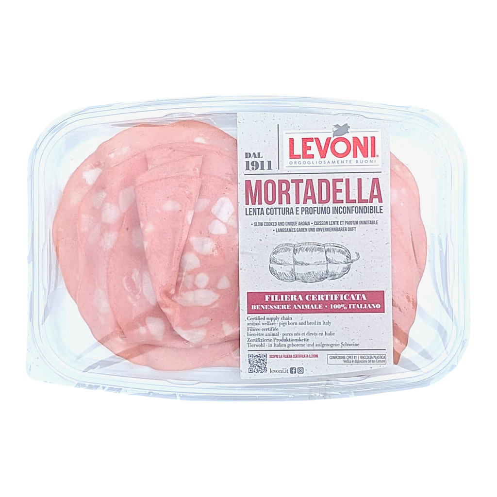 Levoni Mortadella Sliced 100g - Italia Solutions UK