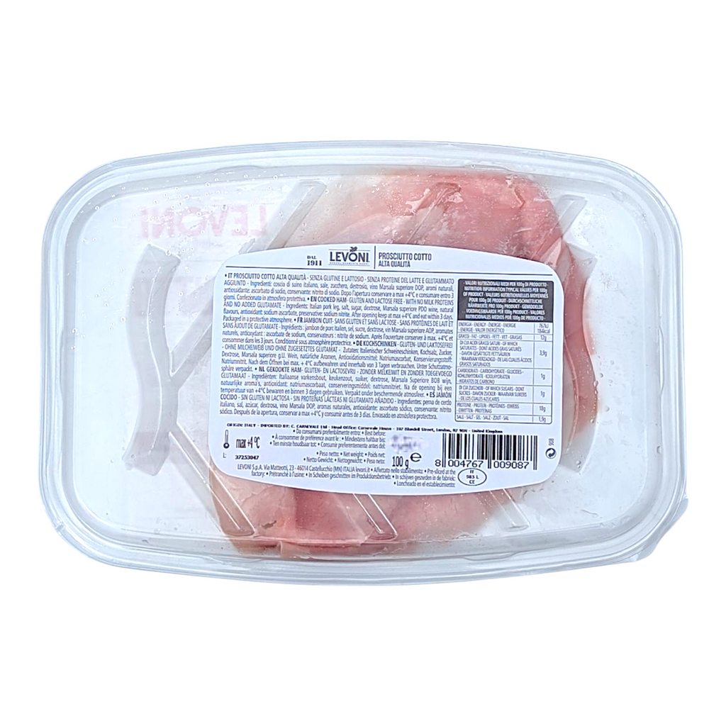 Levoni Prosciutto Cotto 100g - Italia Solutions UK