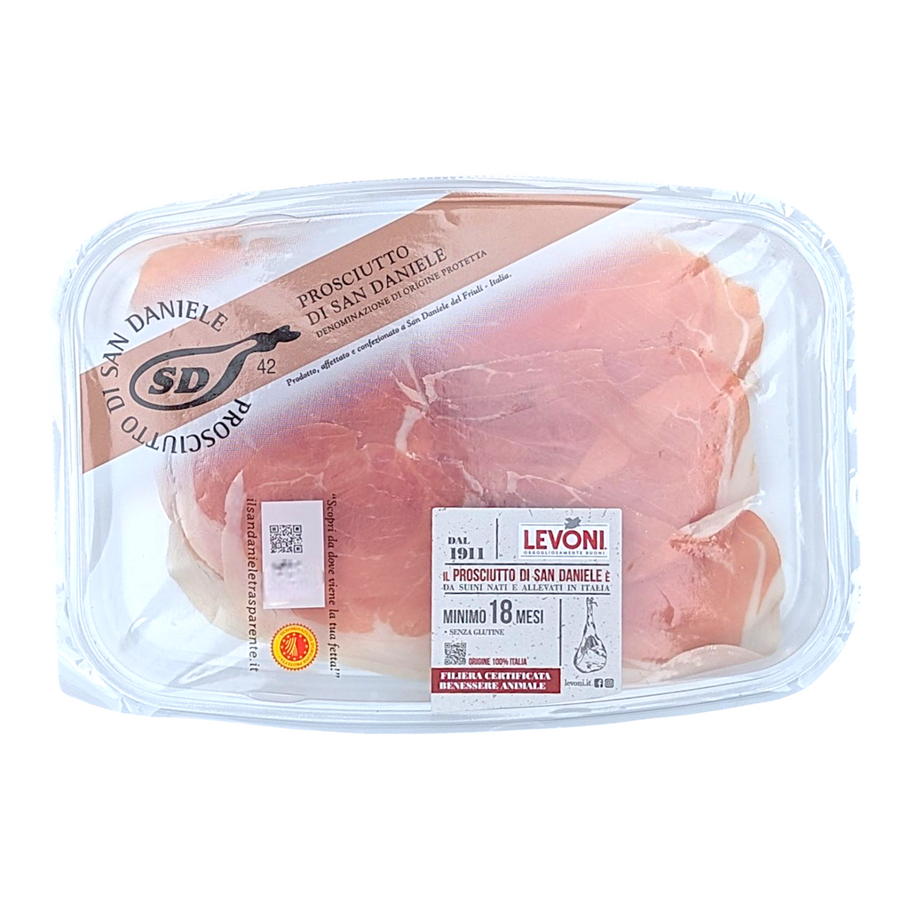 Levoni Prosciutto Crudo di San Daniele Sliced 70g - Italia Solutions UK