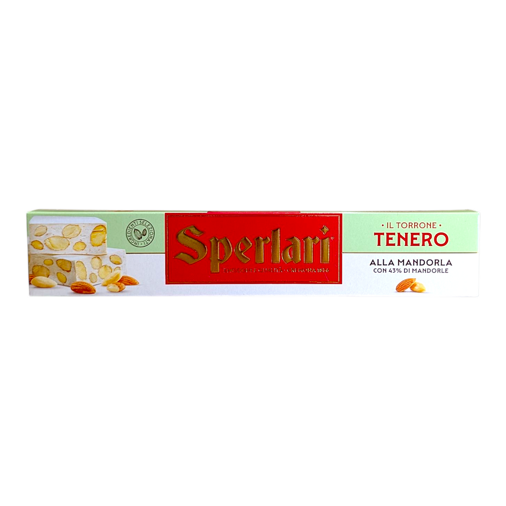 Sperlari Torrone Tenero Alla Mandorla, Soft Almond Nougat 150g - Italia Solutions UK