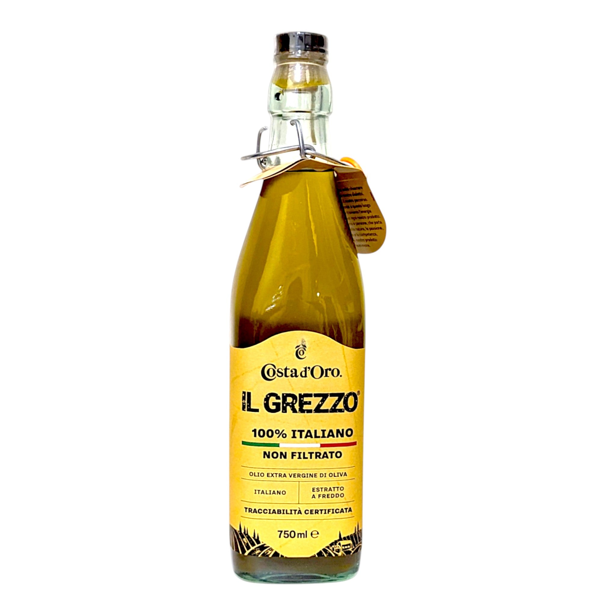 Costa D'Oro Il Grezzo 1005 Italiano Olio Extra Vergine Di Oliva