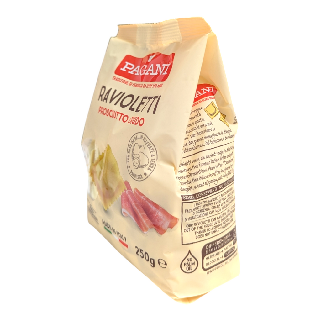 Pagani Ravioletti Prosciutto Crudo 250g