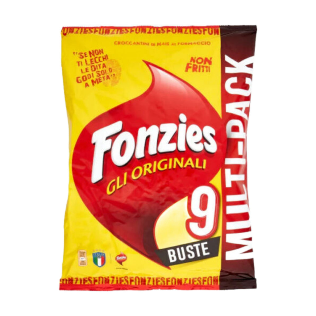 Fonzies Corn Cheese Crisps, Multipack: 9pks of 23g (212g)