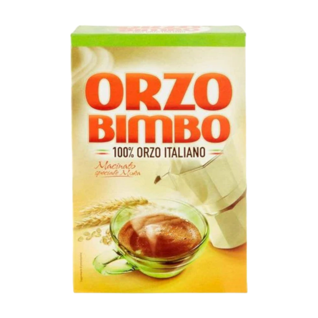 Orzo Bimbo Macinato per Moka, Barley Coffee Substitute for Moka Pot 500g 