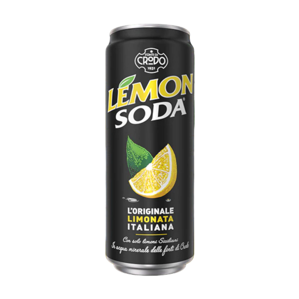 Crodo Lemonsoda, Italian La Limonata Soft Drink - 330ml Can