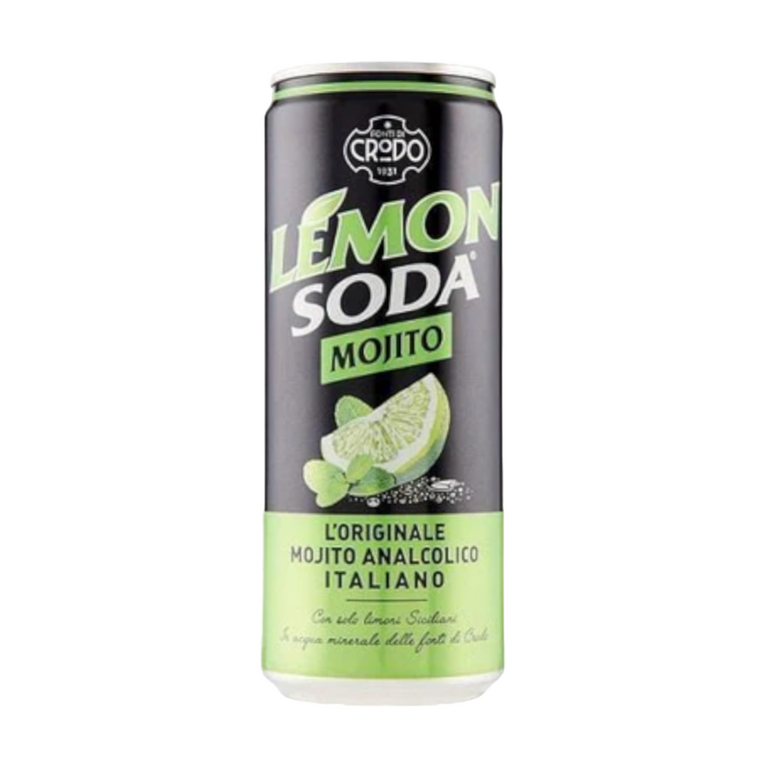 Crodo Mojito Italian Non-Alcoholic Sparkling Lime and Mint Soft Drink