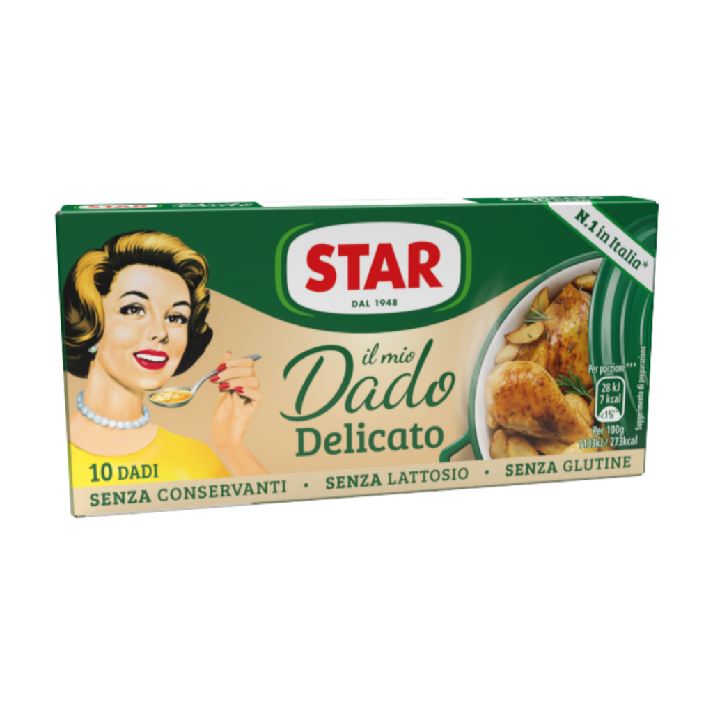  Star “Il Mio Dado” Delicato / Delicate Italian Stock, 10 cubes