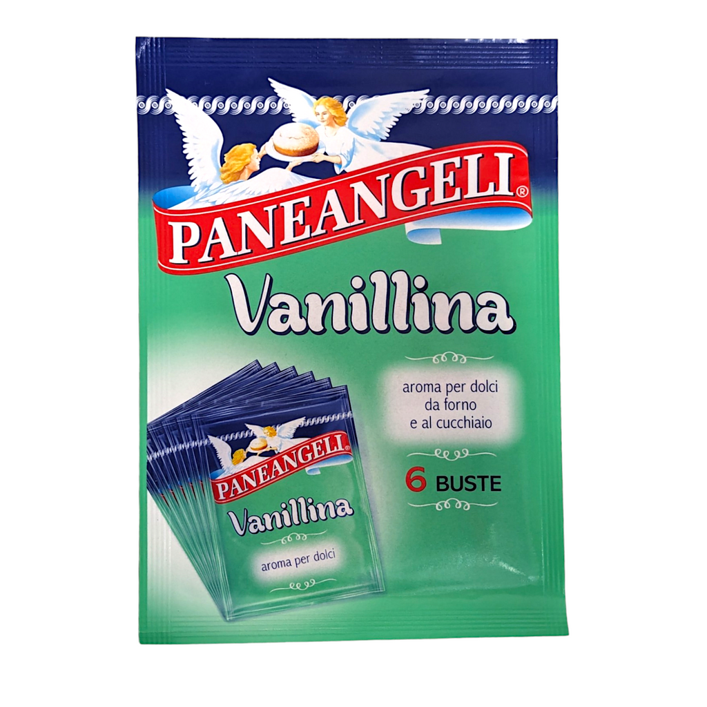 Paneangeli Aroma Vanillina, Powdered Vanillin, Vanilla Flavouring 6 sachetsPaneangeli Aroma Vanillina, Powdered Vanillin, Vanilla Flavouring 6 sachets