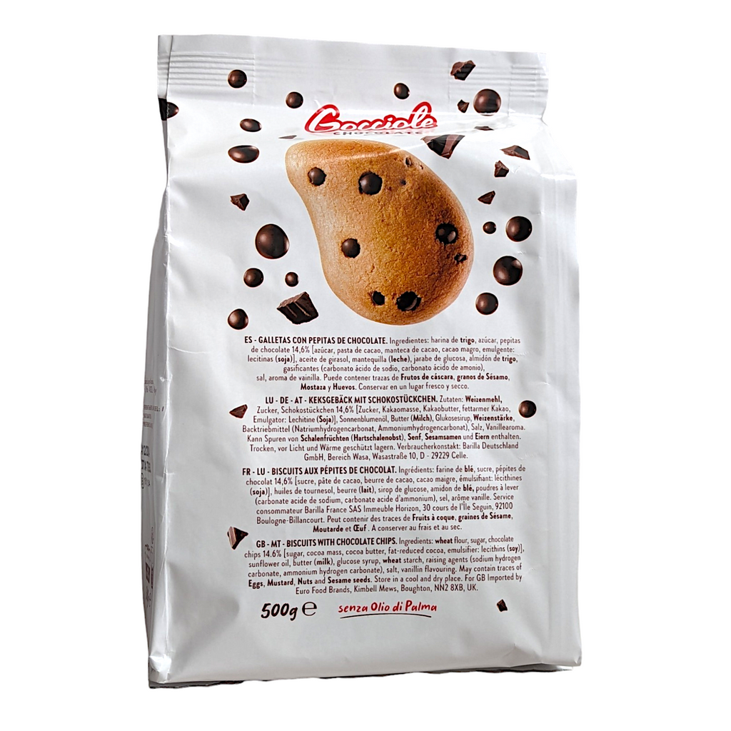 Pavesi Gocciole Chocolate 500g Biscotti Chocolate Biscuits Cookies