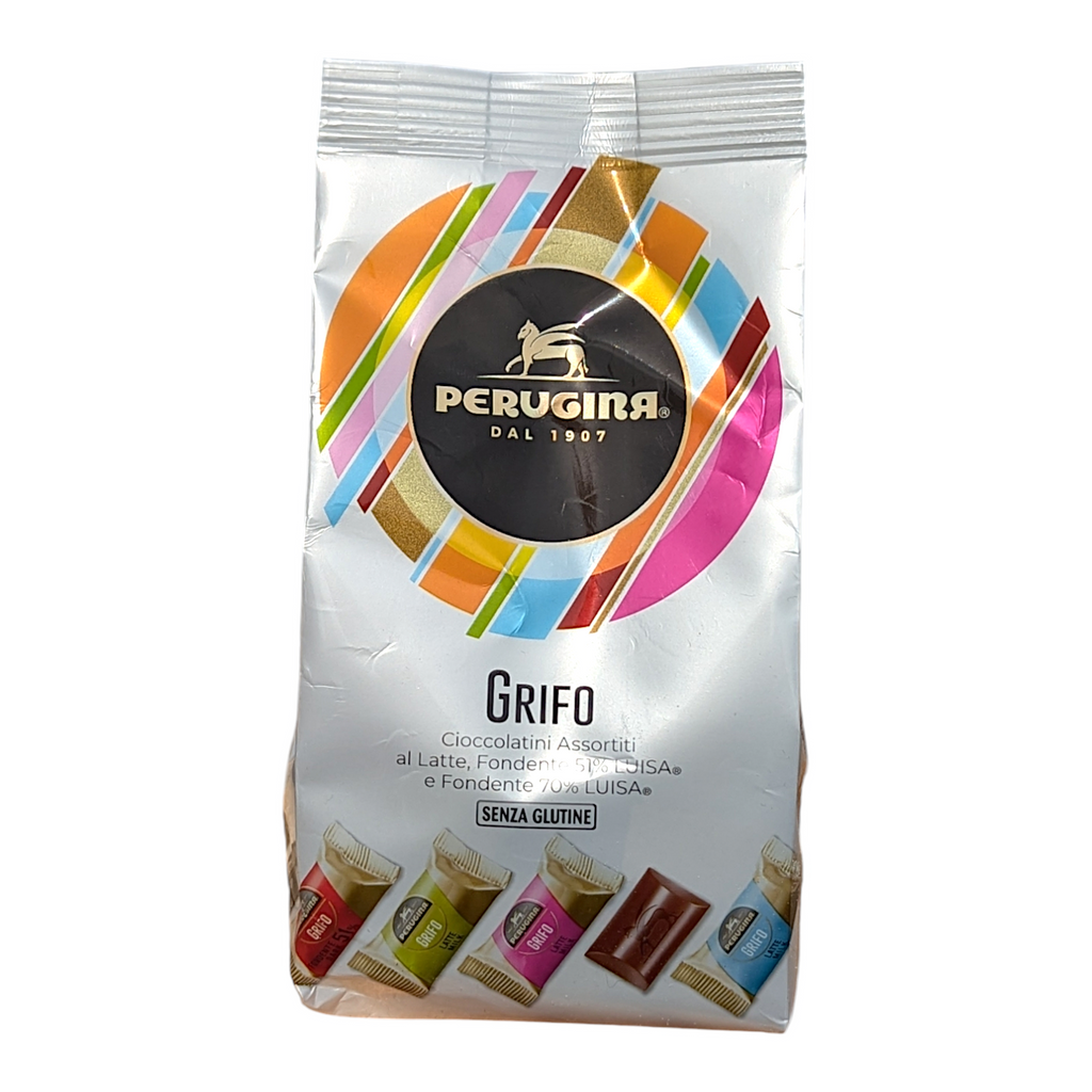 Perugina Grifo Assorted Milk and Dark Chocolates - Cioccolaini Assortiti 180g