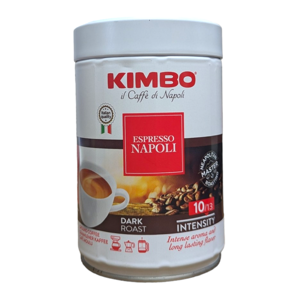 Kimbo Ground Coffee Napoli/Napoletano 250g Tin