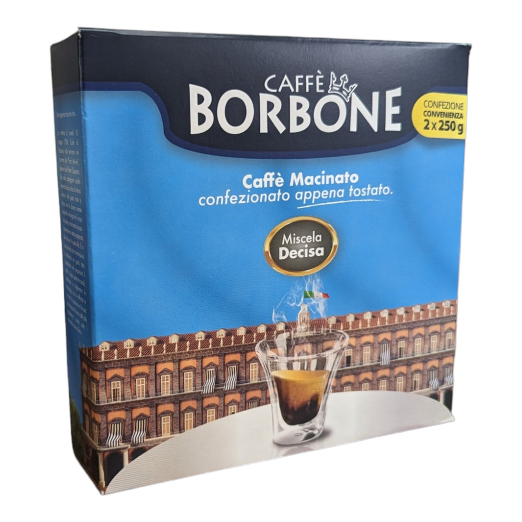 Caffe Borbone Miscela Descia Blu Ground Espresso Coffee 2 x 250g
