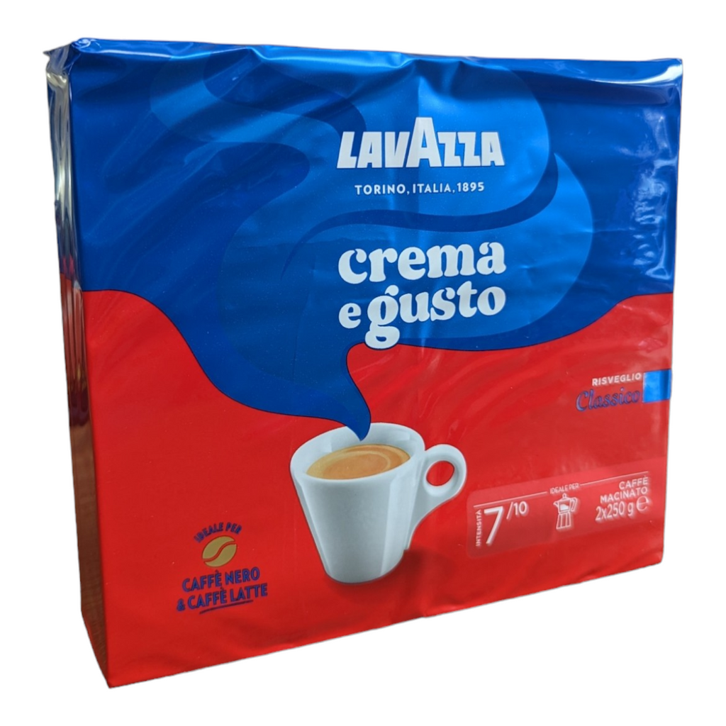 Lavazza Crema e Gusto Classico Ground Espresso Coffee 2 x 250g