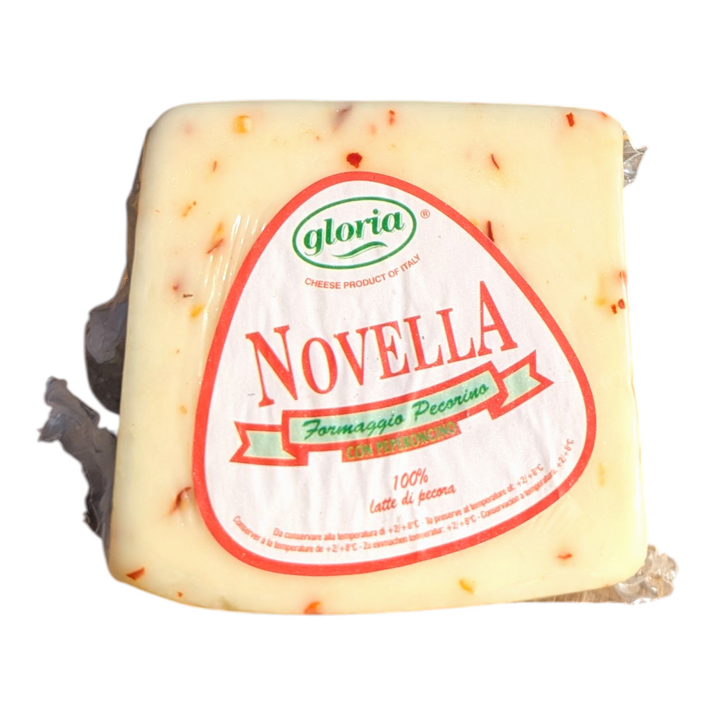 Novella Caciotta Peperoncino Rosso - Novella Pure Sheep Soft Cheese, priced per KG - Italia Solutions UK