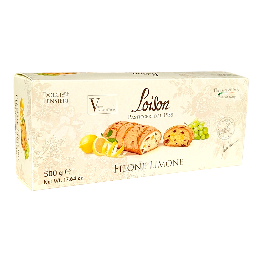 Loison Filone Limone - Lemon Loaf 500g - Italia Solutions UK