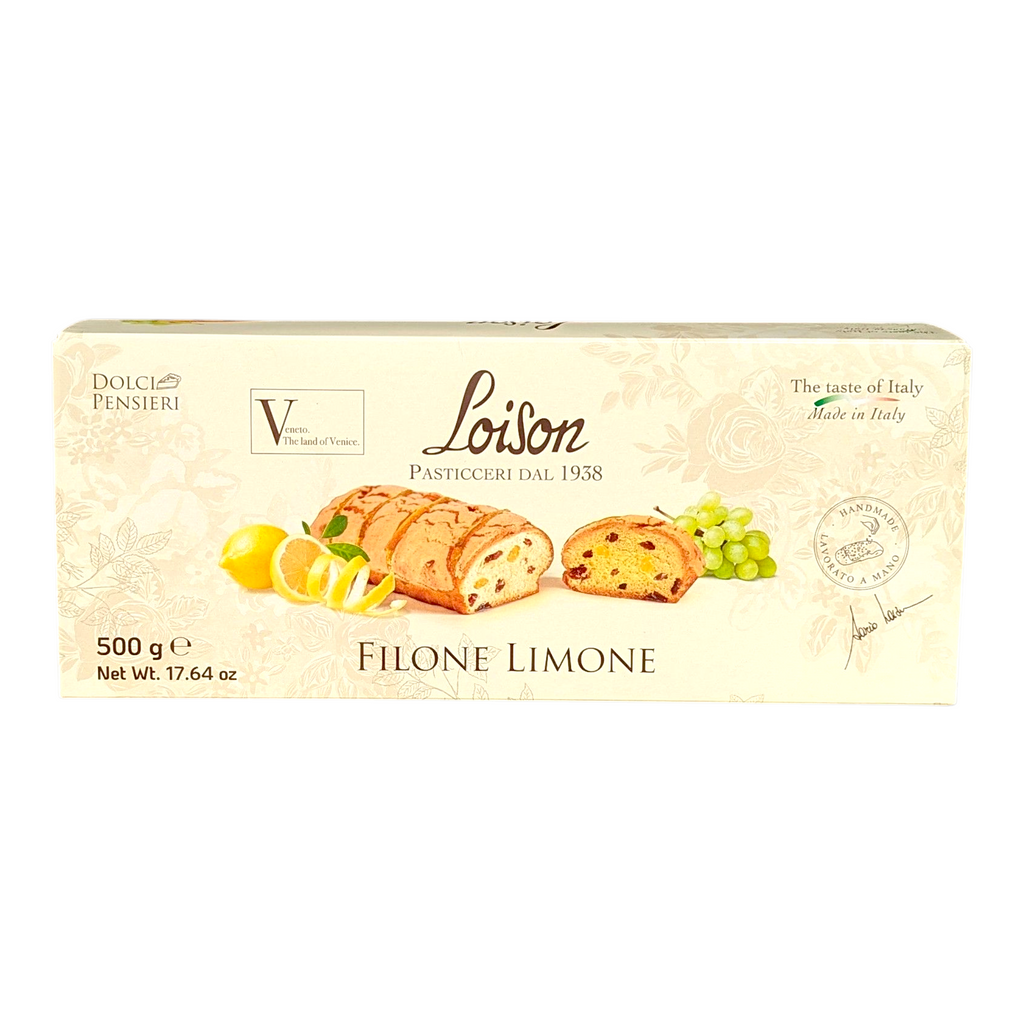 Loison Filone Limone - Lemon Loaf 500g - Italia Solutions UK