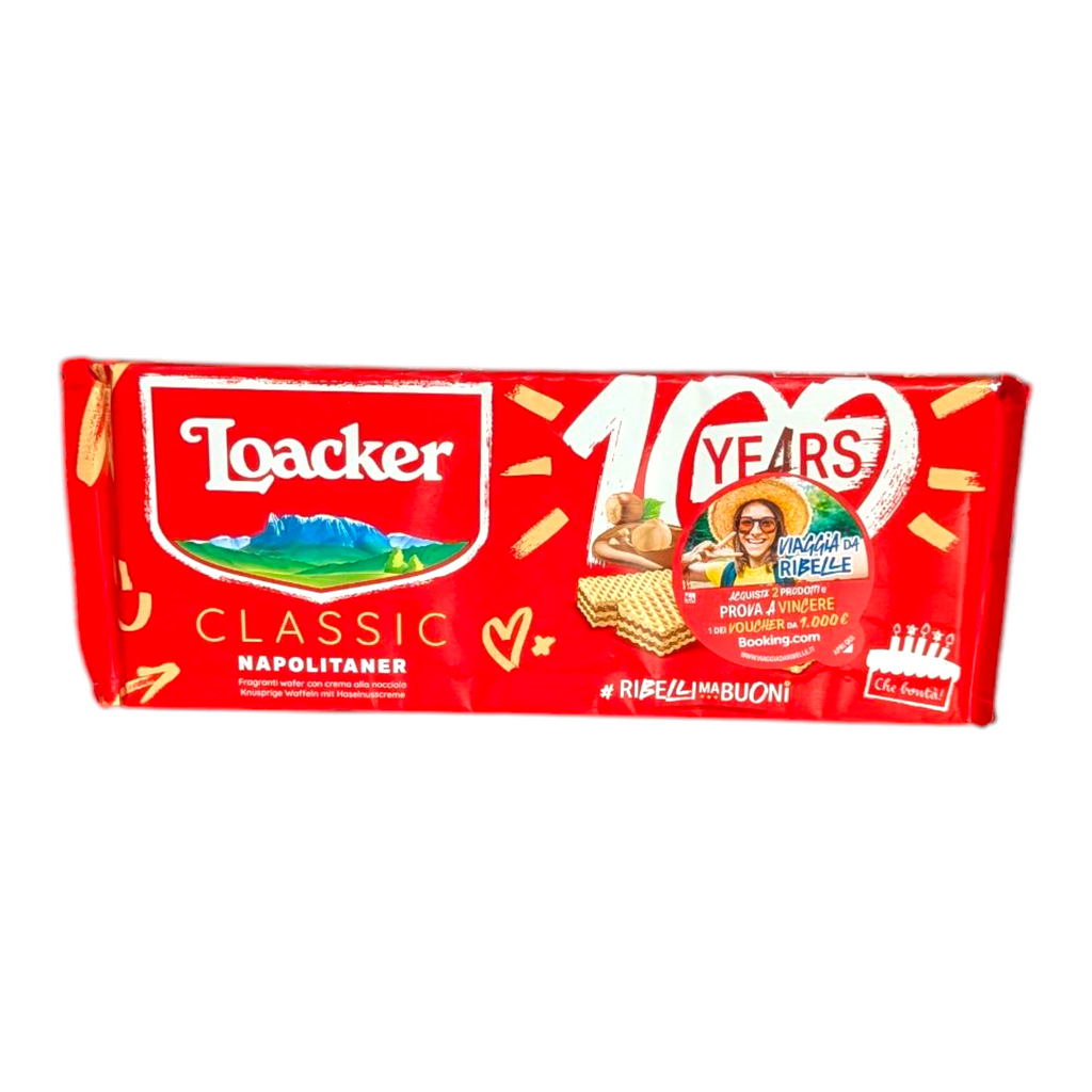 Loacker Snack Classic Hazelnut Wafers - Wafers Classic alla Nocciola 175g - Italia Solutions UK
