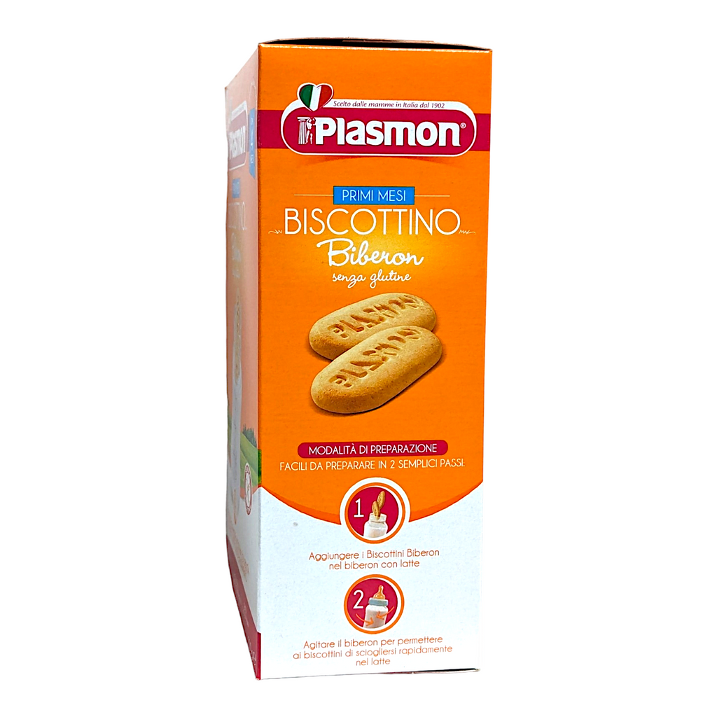 Plasmon Biscottino Biberon Senza Glutine 200g Gluten Free Baby Biscuits 4M+