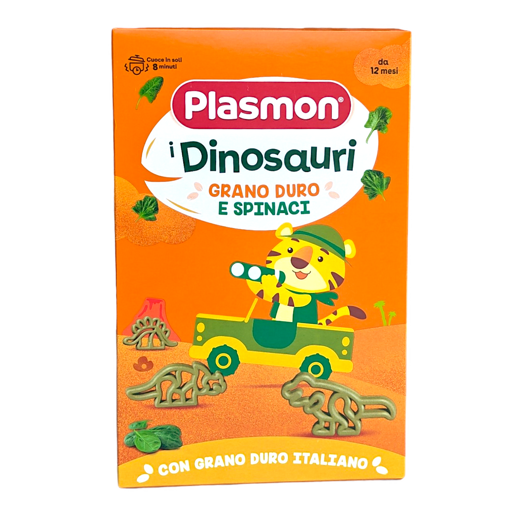 Plasmon Dinosaur Shaped Durum Wheat and Spinach Pasta 250g