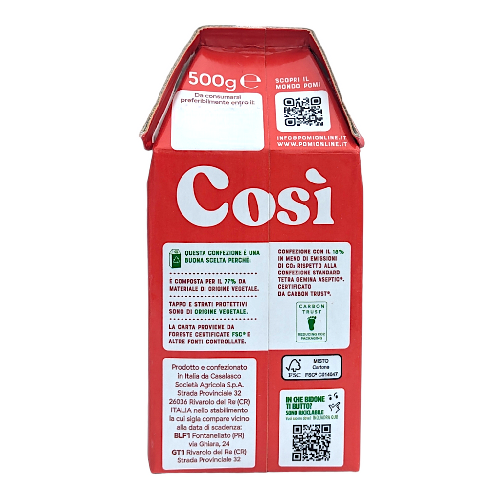 Pomi Passata Di Pomodoro / Tomato Puree 500g