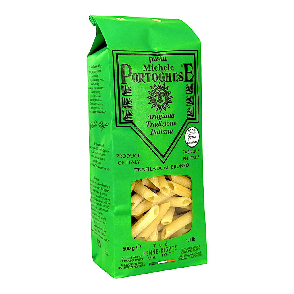 Michele Portoghese Penne Rigate No.706 - 500g - Italia Solutions UK