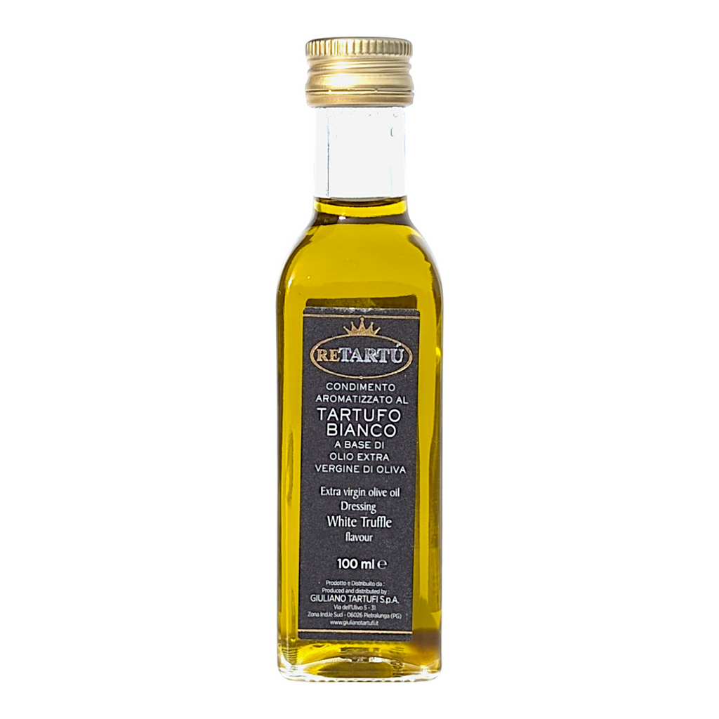 Retartufo White Truffle Infused Extra Virgin Olive Oil Dressing - Olio al Tartufo 100ml