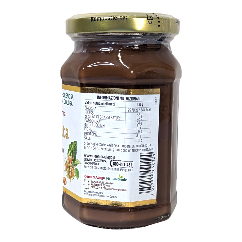 Rigoni di Asiago Bio Nocciolata 270g Organic Chocolate & Hazelnut Spread - Italia Solutions UK