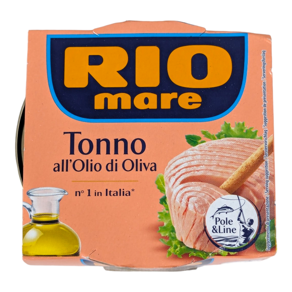 Rio Mare Tuna, Solid Light Tuna in Olive Oil 160g - Italia Solutions UK