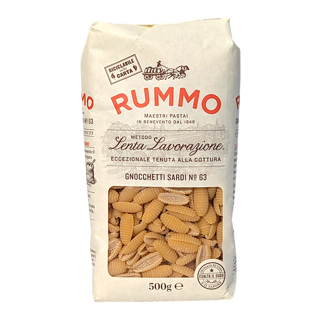 Rummo Gnocchetti Sardi, Small Rounded Pasta - Lenta Lavorazione no.63 500g