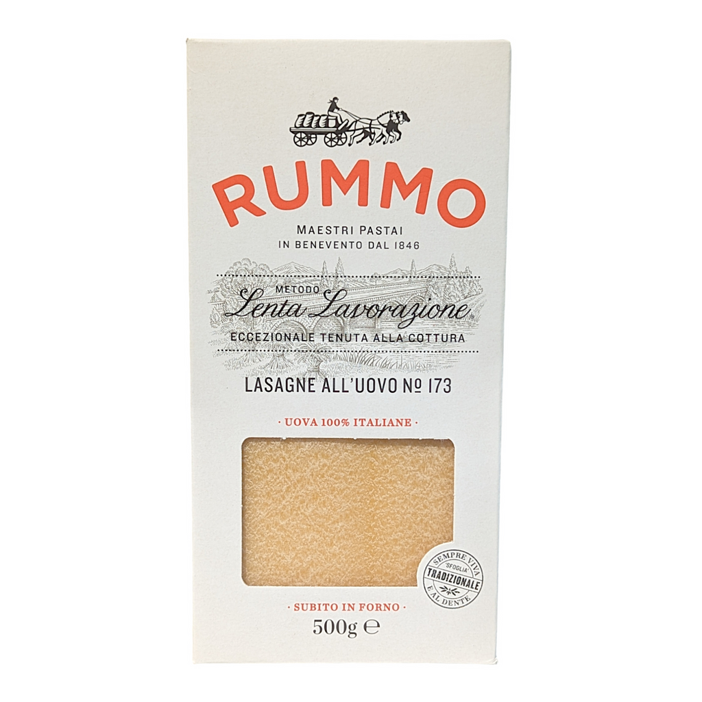 Rummo Lasagne Egg Pasta, Lenta Lavorazione Lasagne all'Uovo no.173 500g