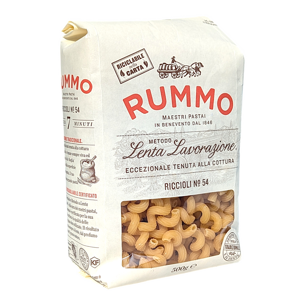 Rummo Riccioli Small Spiral Pasta Lenta Lavorazione no.54 500g