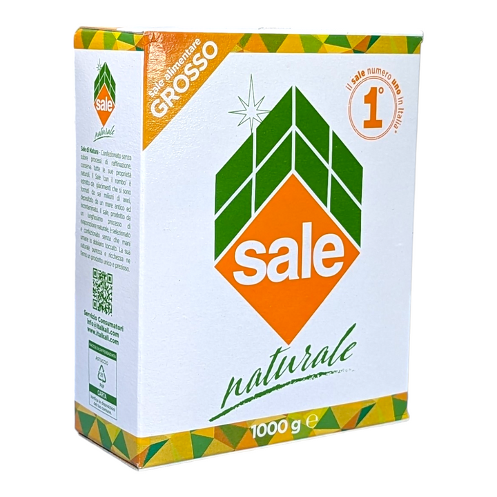 Sale di Sicilia Grosso, Coarse Sea Salt from Sicily 1kg