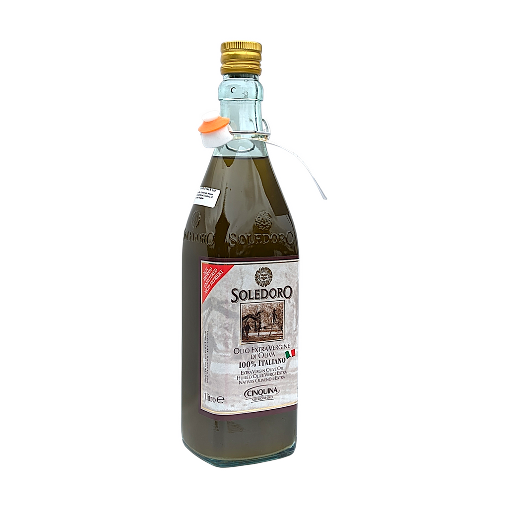 Soledoro Unfiltered Extra Virgin Olive Oil - Olio Non Filtrato 1L