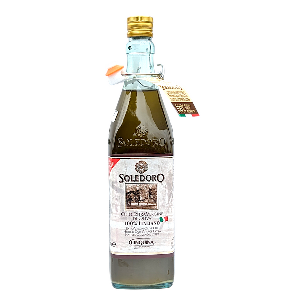 Soledoro Unfiltered Extra Virgin Olive Oil - Olio Non Filtrato 1L