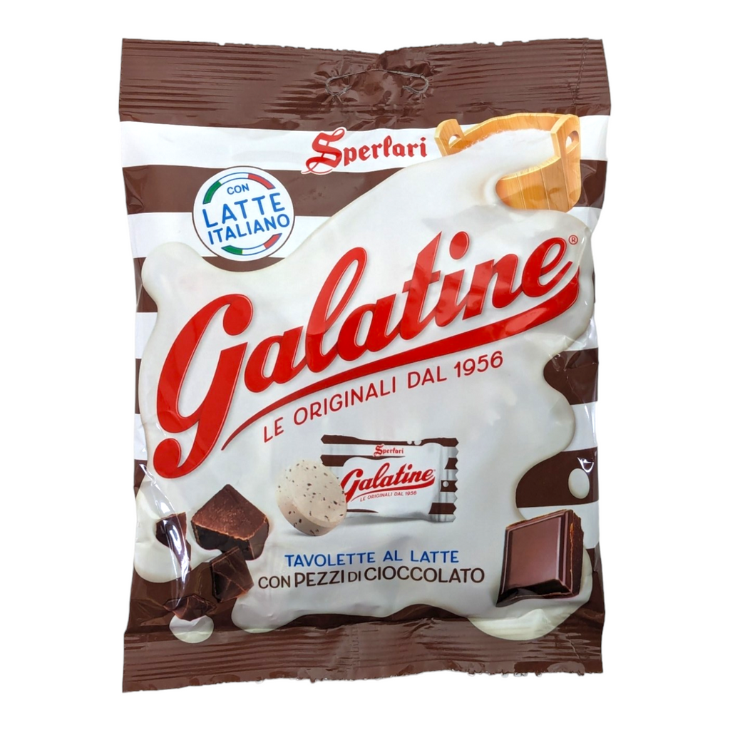 Sperlari Galatine Chocolate Milk Tablet Sweets 115g Powdered Milk Italian Candy