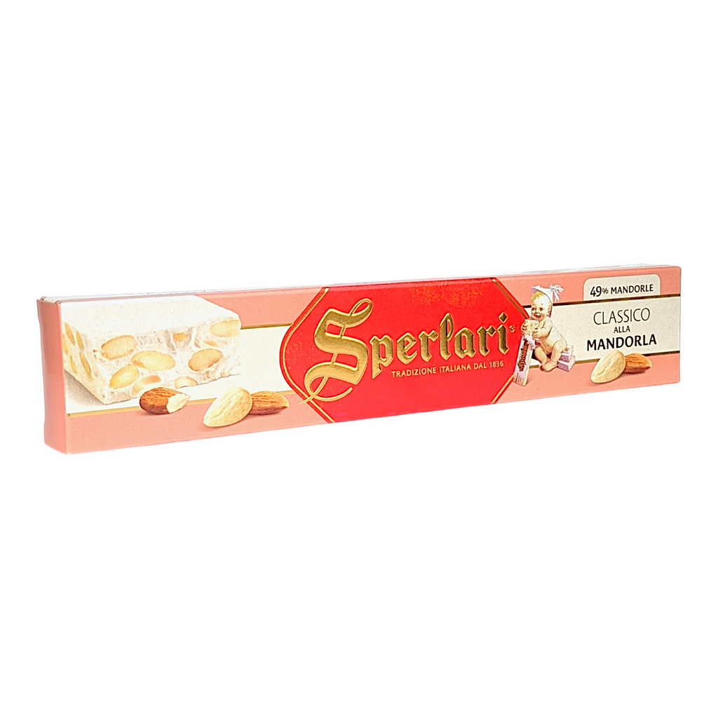 Sperlari Torrone Classico Alla Mandorla, Hard Almond Nougat 150g