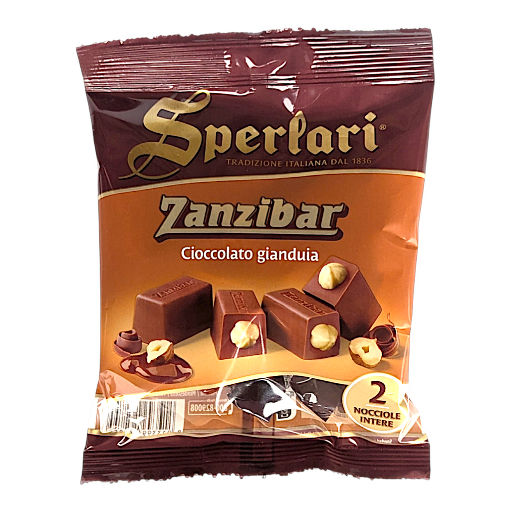 Sperlari Zanzibar Chocolates Gianduja Hazelnuts Pralines with Whole Hazelnuts 117g