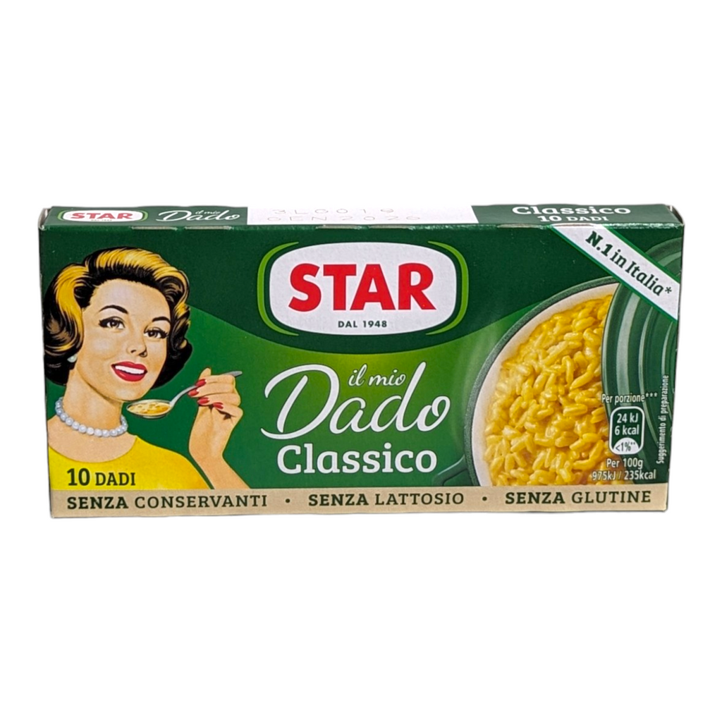 Star “Il Mio Dado” Classico / Classic Italian Stock, 10 cubes