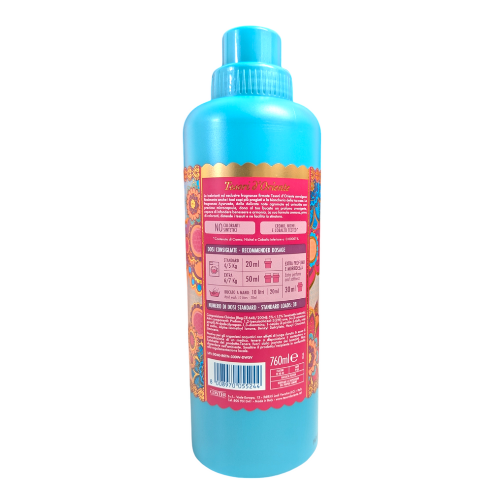 Tesori d'Oriente Aromatic Laundry Softener Ayurveda Amla &amp; Patchouli 