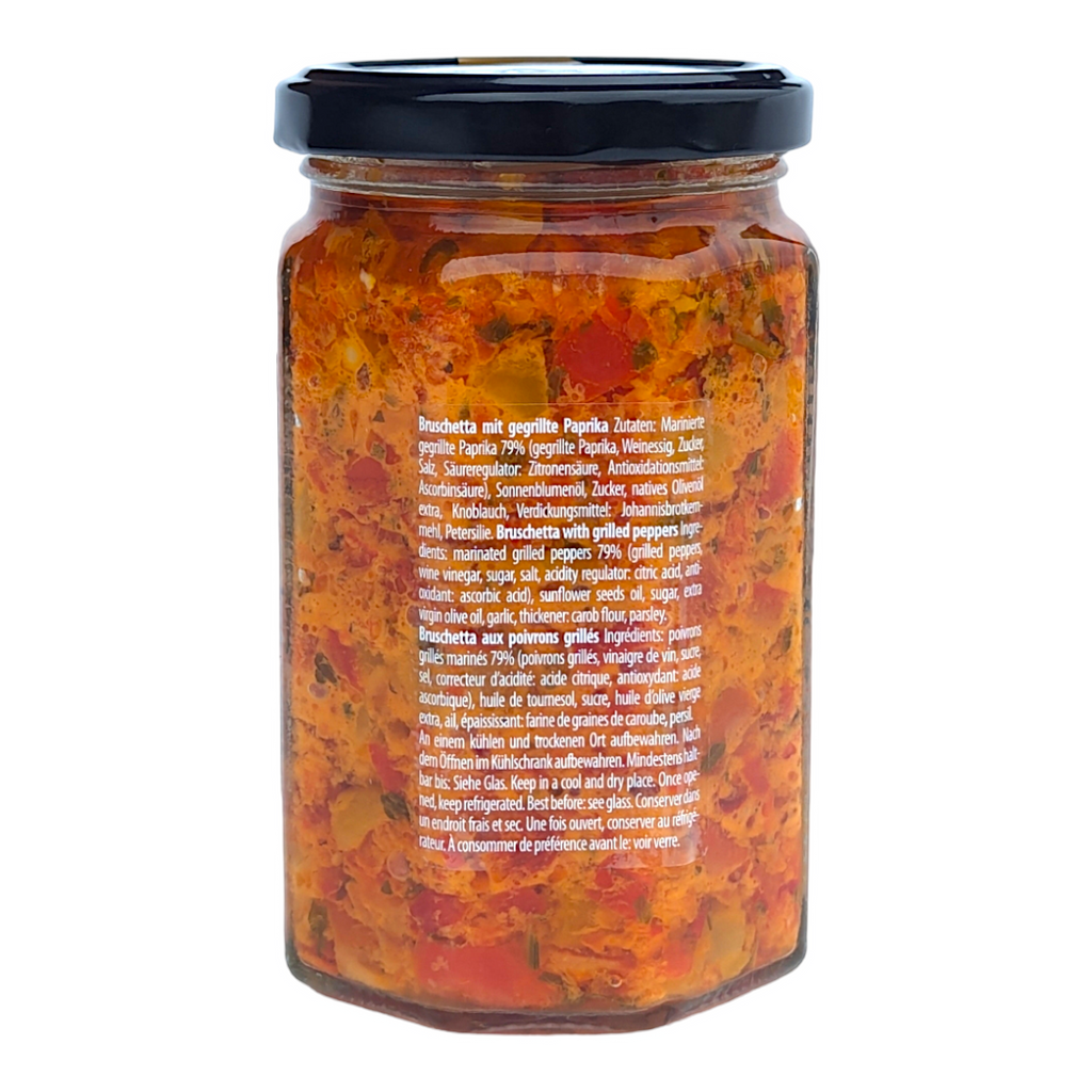 Torrechiara Peppers Bruschetta / Bruschetta ai Peperoni 280g